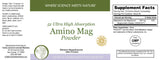 Amino Mag Powder 260 grams