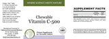 Chewable Vitamin C-500
